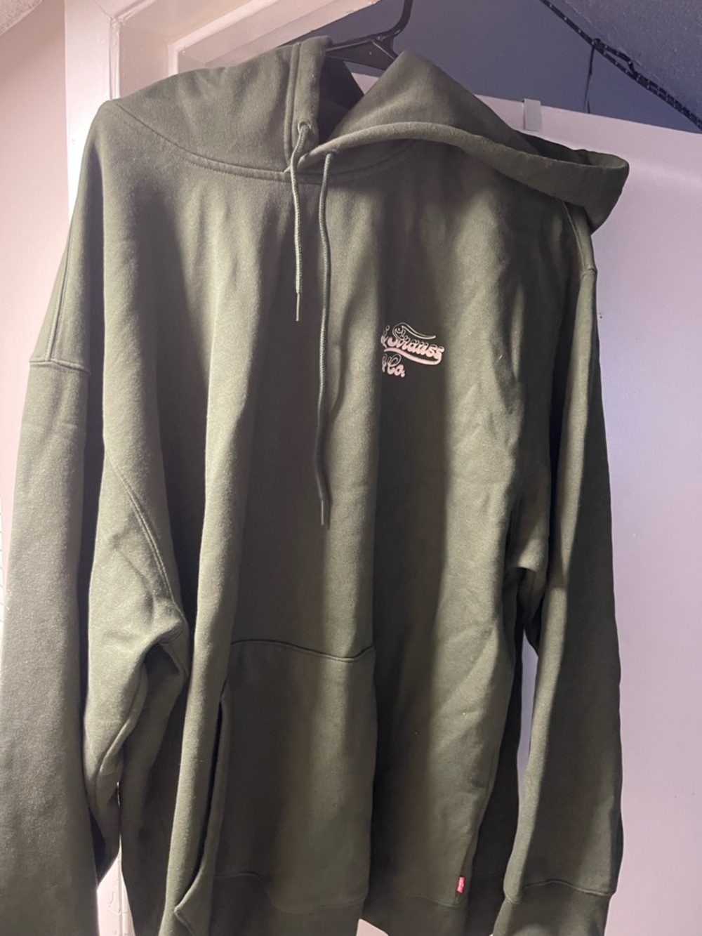 Levi's Olive Green Pullover Hoodie